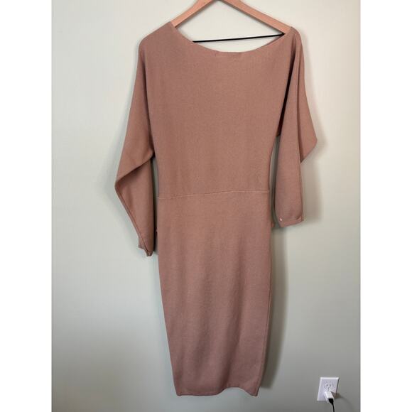 Mable Bristol Waist Tied Sweater Dress, Small - Picture 4 of 9